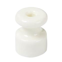 Изолятор для провода ретро ТМ МЕЗОНИНЪ белый GE70025-01
