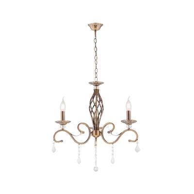 Люстра ЛАЙТ СФЕРА 1208/3 AB Бронза