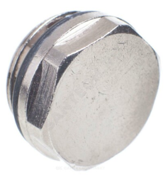 Пробка для радиатора GIACOMINI с прокладкой 1/2"