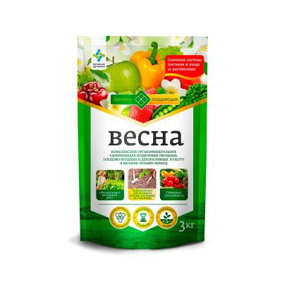 Удобрение органоминеральное ДОЛИНА ПЛОДОРОДИЯ Весна универсальное 3000 г