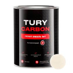 Грунт-Эмаль TURY Carbon RAL 9003 Белый 0,9 кг