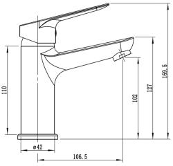 Смеситель для умывальника ESKO Kazan KZ26