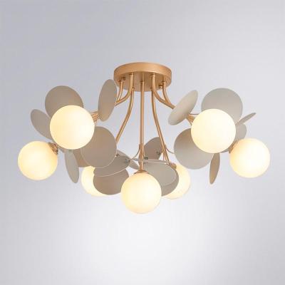 Люстра ARTE LAMP Peacock A1369PL-7GY Золото