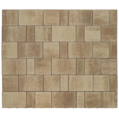 Плитка тротуарная BRAER Ландхаус 60 Колормикс Миндаль Акция