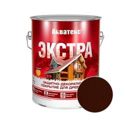 Декоративный антисептик АКВАТЕКС Экстра Орех 2,7 л