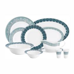 Столовый набор 27 пр. на 6 пер. Серебряное кружево /Anna Lafarg/