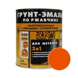 Грунт-эмаль DALI RAL 2004 Оранжевый 2 л