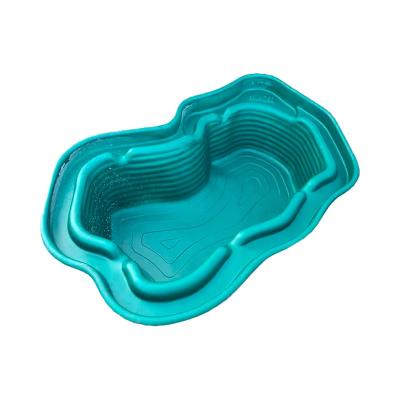 Пруд декоративный БАЙКАЛ Зеленый 231*141*50 cм