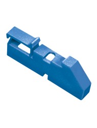 Изолятор на DIN-рейку синий
