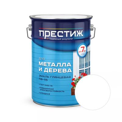 Эмаль ПРЕСТИЖ ПФ-115 Белый 20 кг