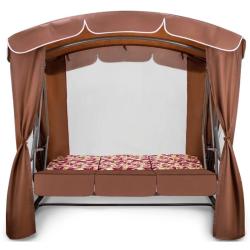 Качели садовые АРНОВЕРК Рандеву люкс Шоколад 212*130*195 см