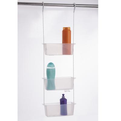 Полка для ванной PRIMANOVA тройная бесцветный