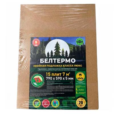 Подложка для ламината хвойная Белтермо 5х790х590 мм