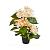(АКЦИЯ) Цветок искусственный Гортензия белая 10*10*37см /LM23NY0183/Уникс/