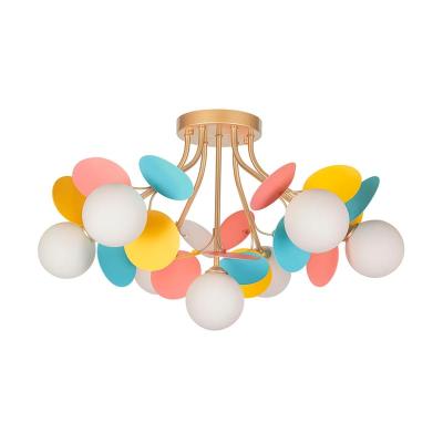 Люстра ARTE LAMP Peacock A1369PL-7MD Золото