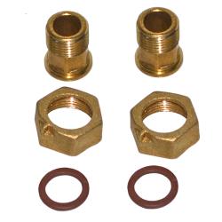 Комплект присоединительный для водосчетчика 1/2" 