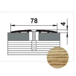 Профиль одноуровневый ЛУКА ПС 18 Клен беленый 089 0,9 м