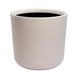 Горшок пластиковый ЛИВИНГРИН Лион Белый 16,6 л