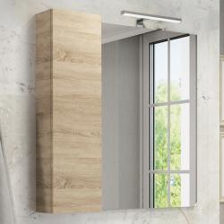 Зеркальный шкаф COMFORTY Тромсе 80*80 см 