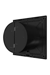 Вентилятор осевой DICITI Slim 4C matt black 90 м³/ч