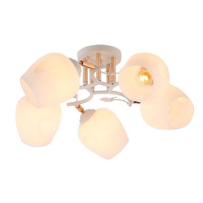 Люстра ЛАЙТ СФЕРА 07074/5 White+FGD Белый