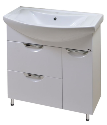 Тумба с раковиной EMMY Милли 80 Балтика