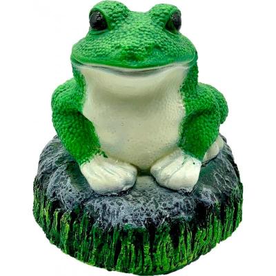 Фигурка для водоема Лягушка на камне 169476