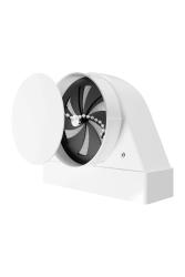 620SH12,5, Решетка вентиляционная SH 60*204 сетка разъемная на магнитах D 125, Эра