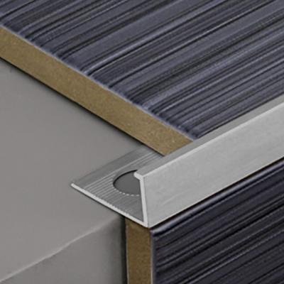 Профиль окантовочный ЛУКА ПК 01 Серебро люкс 01 л 2,7 м