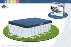 Тент INTEX для каркасного бассейна INTEX Rectangular Frame 460*226 см 28039