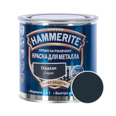 Грунт-эмаль HAMMERITE RAL 7016 Темно-серый 0,75 л