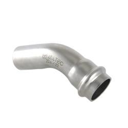 Уголок VALTEC однораструбный 45° 22 мм