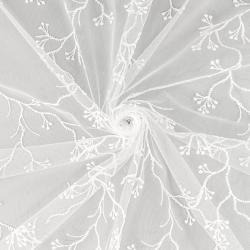 Тюль LEGRAND Сакура Снежно-белый 300*260 см