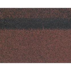 Черепица коньково-карнизная SHINGLAS Оптима Коричневый