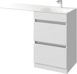 Тумба с раковиной AQWELLA Forma 115 правая без корзины