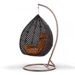 Кресло подвесное AFINA GARDEN Коричневый 125*104*71 см
