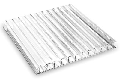 Поликарбонат ПОЛИПЛАСТ сотовый Бесцветный 4 мм