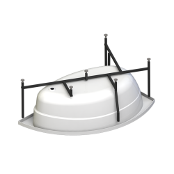 Ванна акриловая RADOMIR Модерна L экран 160*100 см