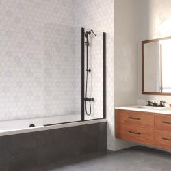 Штора на ванну VEGAS GLASS E2V Lux ST 125 02M 01 R