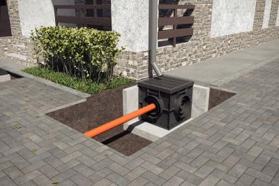 Дождеприемник пластиковый GIDROLICA Point 300*300 мм 230