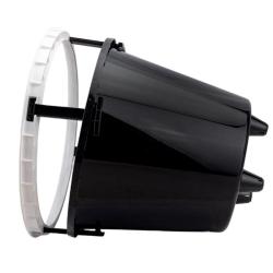 Горшок пластиковый ЛИВИНГРИН Протея Белый 16,6 л