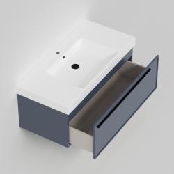 Тумба с раковиной LA FENICE Elba 100 синий 