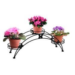 (АКЦИЯ) Подставка на 3 цветка 16*57*41см /ПДЦ413Ч/ЗМИ/