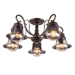 Люстра OMNILUX Molfetta OML-50607-05 Коричневый