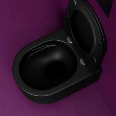 Унитаз подвесной CERAMICA NOVA Ulma Rimless CN4006TMB