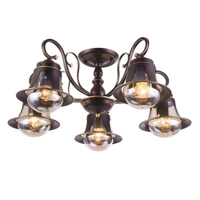 Люстра OMNILUX Molfetta OML-50607-05 Коричневый