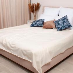 Плед CASA CONFORTE London basic Однотонный Бежевый 150*200 см