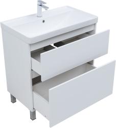 Тумба с раковиной AQUANET Вега 80 