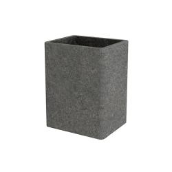 Стакан для зубной пасты FORA Stone Black 