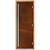 Дверь для бани DOORWOOD Престиж Бронза матовая левое 2000*700 мм